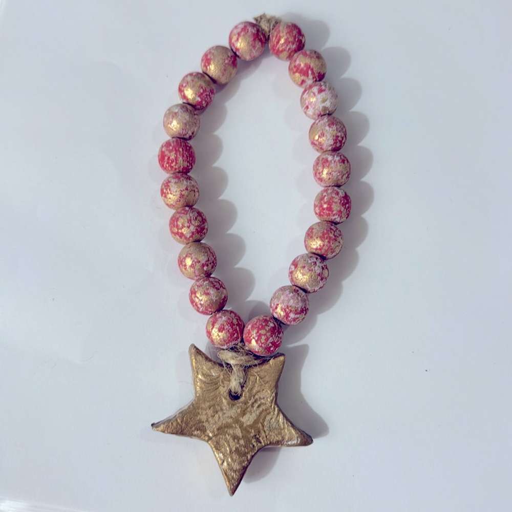 NWOT The Sercy Studio Christmas Bitty Star Blessing Bead Small